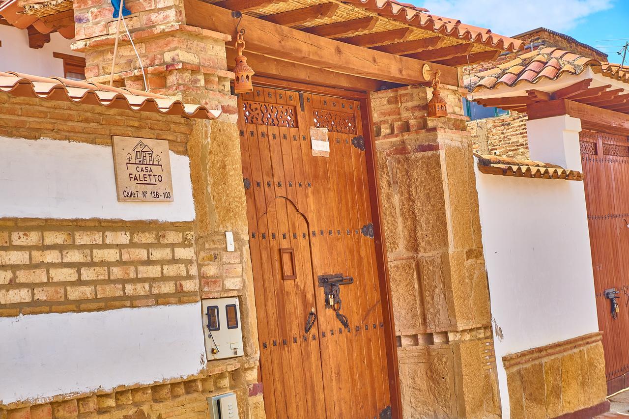 Casa De Huespedes Faletto Villa de Leyva Luaran gambar