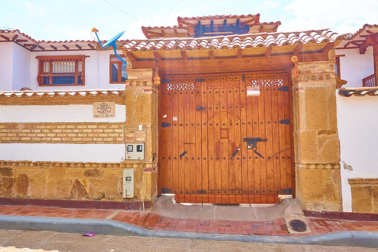 Casa De Huespedes Faletto Villa de Leyva Luaran gambar